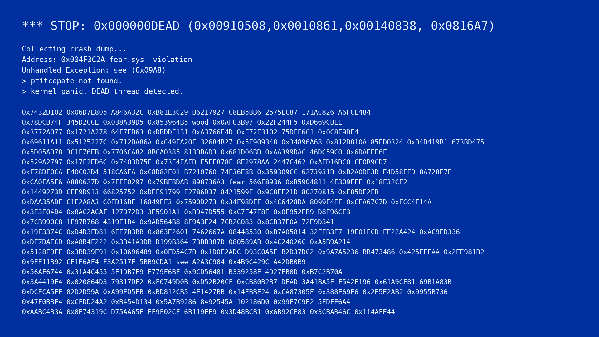 Blue Screen